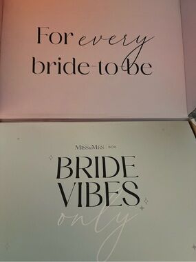 Miss to Mrs Bride Vibes Card & Key Holder — Pink & White